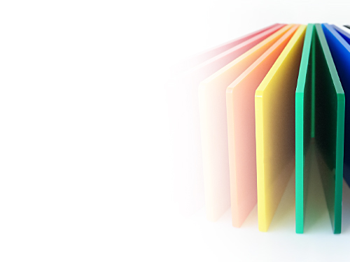 Плоские буквы из качественного пластика