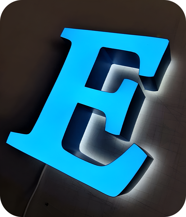 Изготовление объемных букв из композита