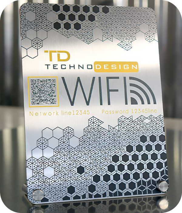 Продукция с УФ печатью на металле