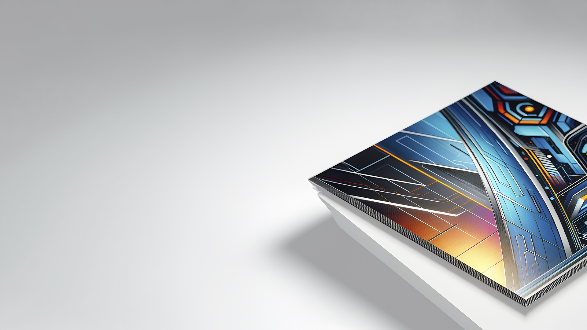 УФ печать на композите