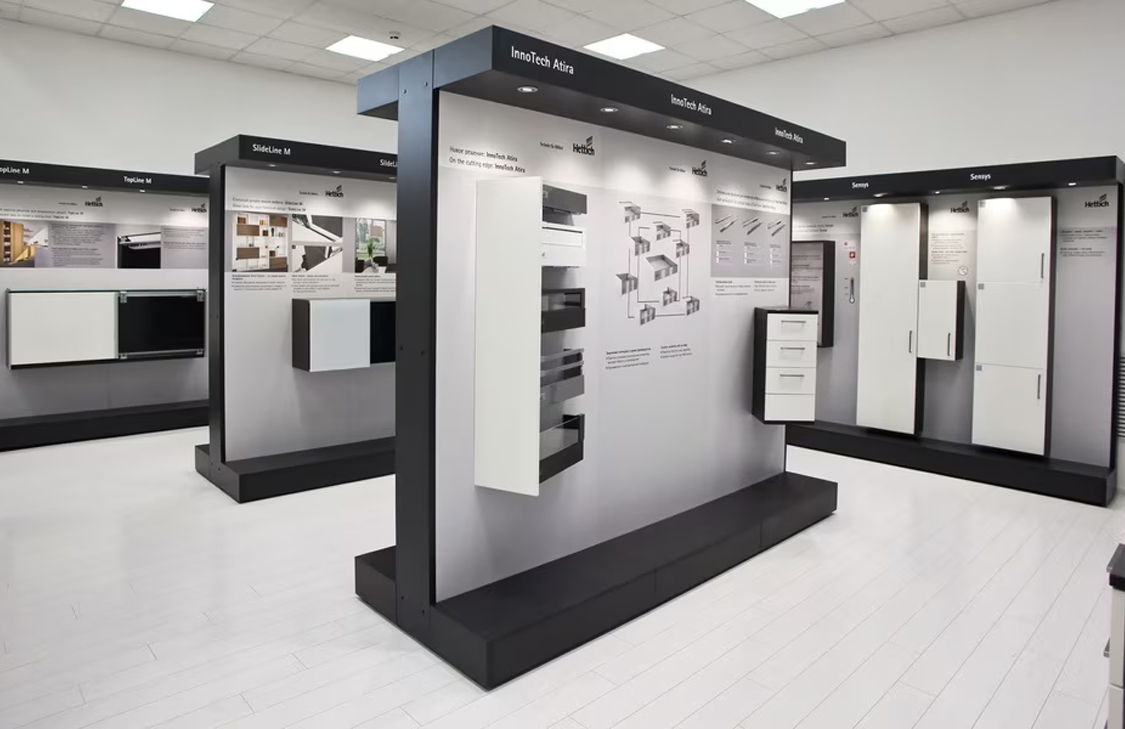 Витрины-полки