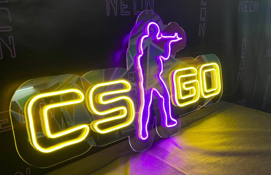 Стеклянный неон